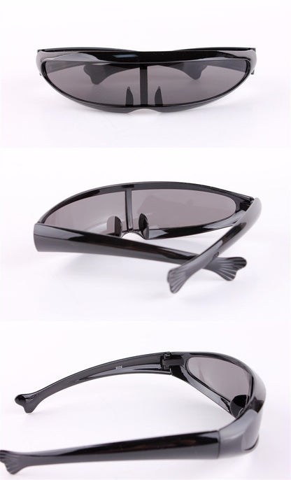 X-men Individuality Cycling Sunglasses for Men Mercury Lens Laser Glasses Travel Windproof Women's Sunglasses Robots Eyewear