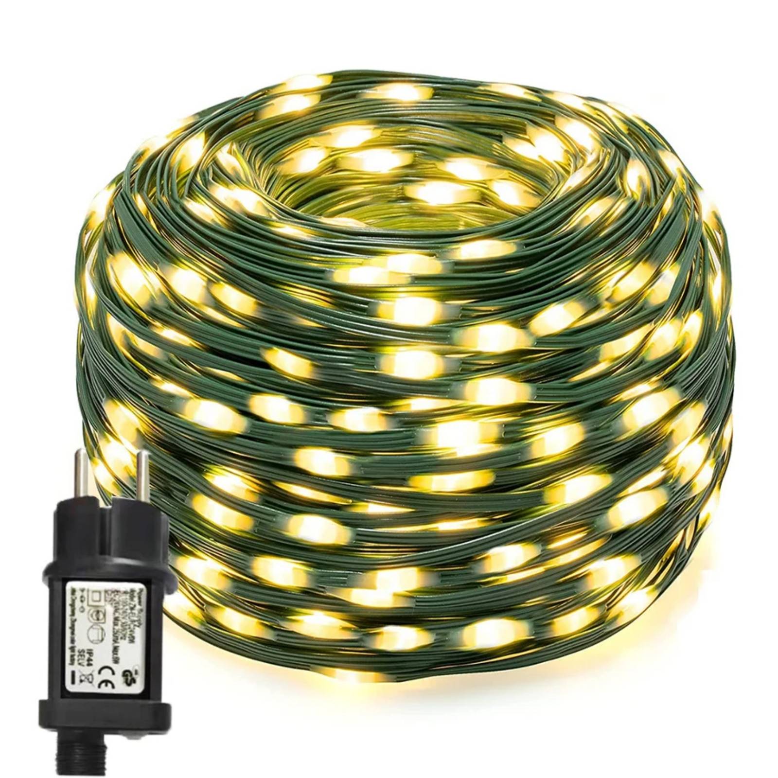 500/1000LEDs Fairy String Lights With Remote Control 50M 100M Christmas Garland Outdoor IP44 Waterproof For Tree Street Wedding