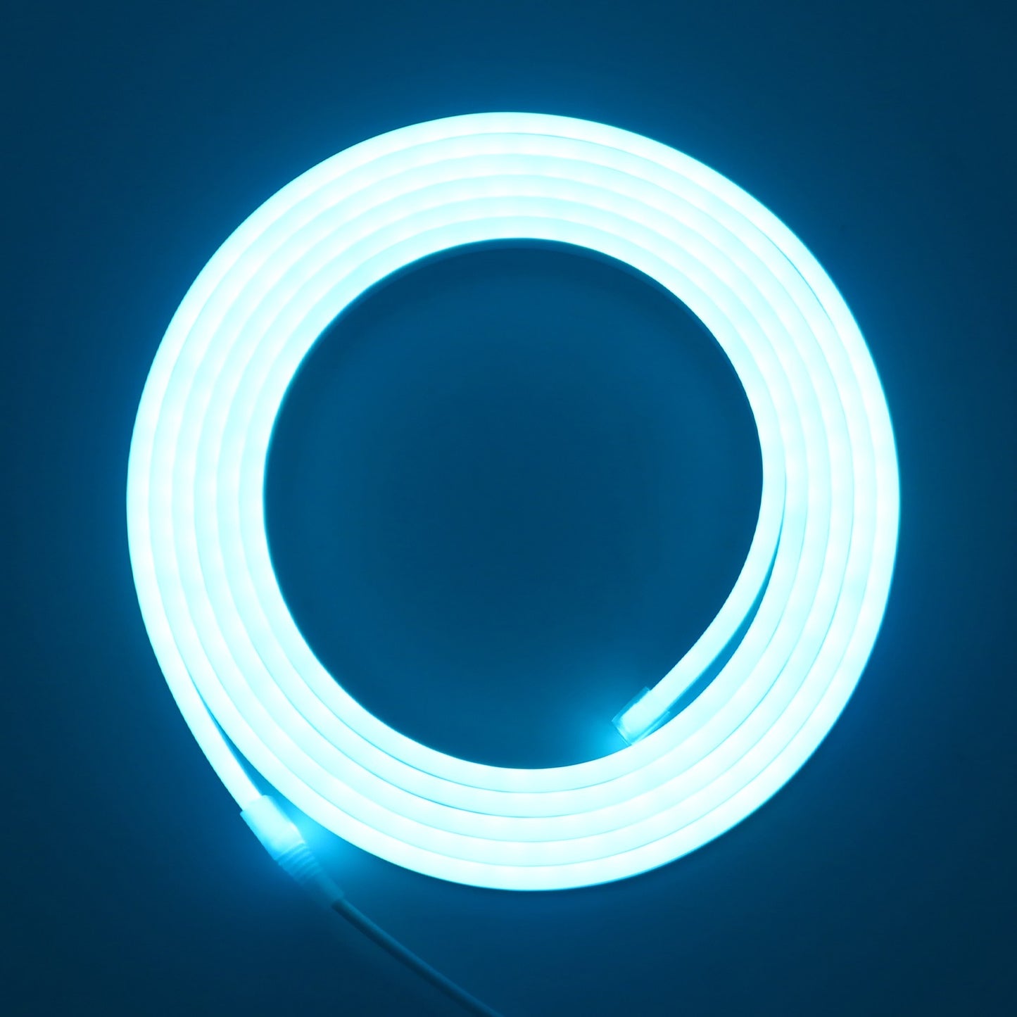 DC5V RGB LED Neon Light AA Battery Powered Bluetooth LED Strip SMD2835 IP65Waterproof Rating 108Leds/m With a remote control
