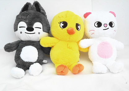 Urso de Pelúcia Skzoo de 60cm, Tamanho Grande, Kpop Stray Kids, Boneca de Pelúcia, Brinquedos de Pelúcia de Desenho Animado Kawaii, Travesseiro de Pelúcia, Presente de Natal Infantil