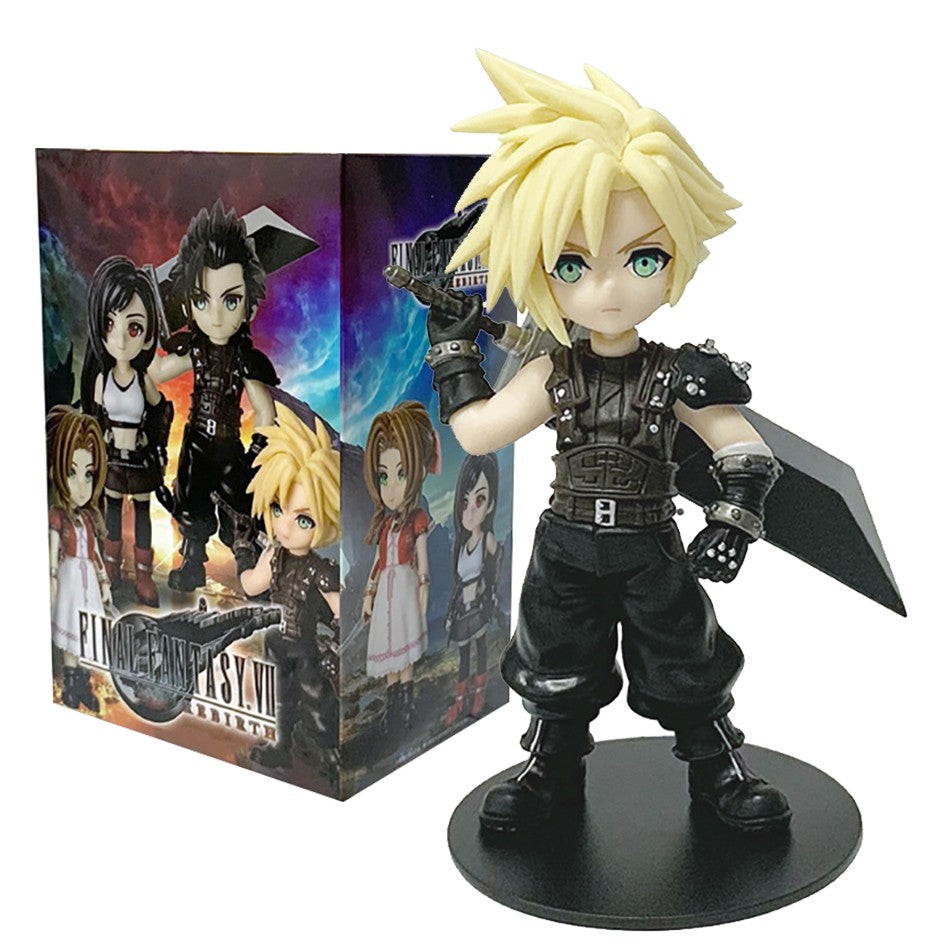 Final Fantasy 7 Rebirth Q: Cenário do Ornamento de Modelo Feito à Mão de Tifazak Scroud Alice Envolvente