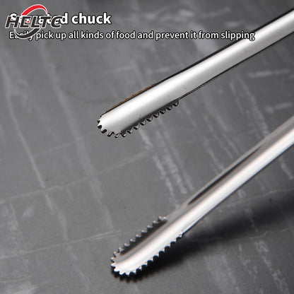 304 Stainless Steel Barbecue Clip Grill Tongs Meat Food Clip Cooking Utensils BBQ Baking Kitchen Accessories Camping Supplies