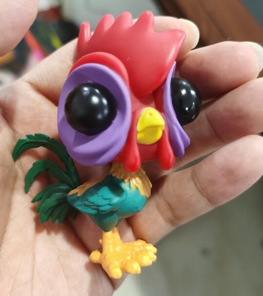 Moana Frango Hei Hei Coleção de Bonecos de Vinil Brinquedos Modelo