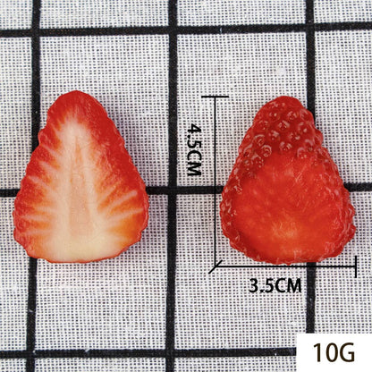High Artificial Fruit Fake Block Simulation Model, Christmas Window Decoration, Ornament Craft, Photography Props, 3 PCs/Lot