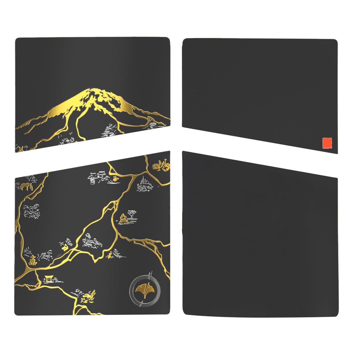 Digital Pro Ghost Theme Cover Case ABS Faceplates Anti-Scratch Protective Panels Shell For PS5 Pro Digital Edition Accessories