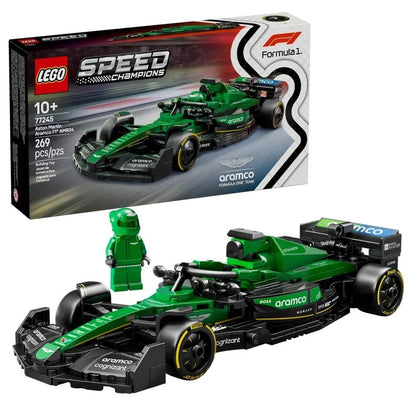Conjunto de Veículos LEGO® Speed Champions Carro de Corrida Aston Martin Aramco F1® AMR24 (77245) para Meninos e Meninas a partir de 10 Anos, com 269 Peças