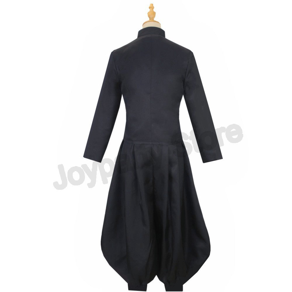 Geto Suguru Cosplay Costume Anime Jujutsu Kaisen High School Ieiri Shoko Costume Uniform Black Suit Halloween for Men Women