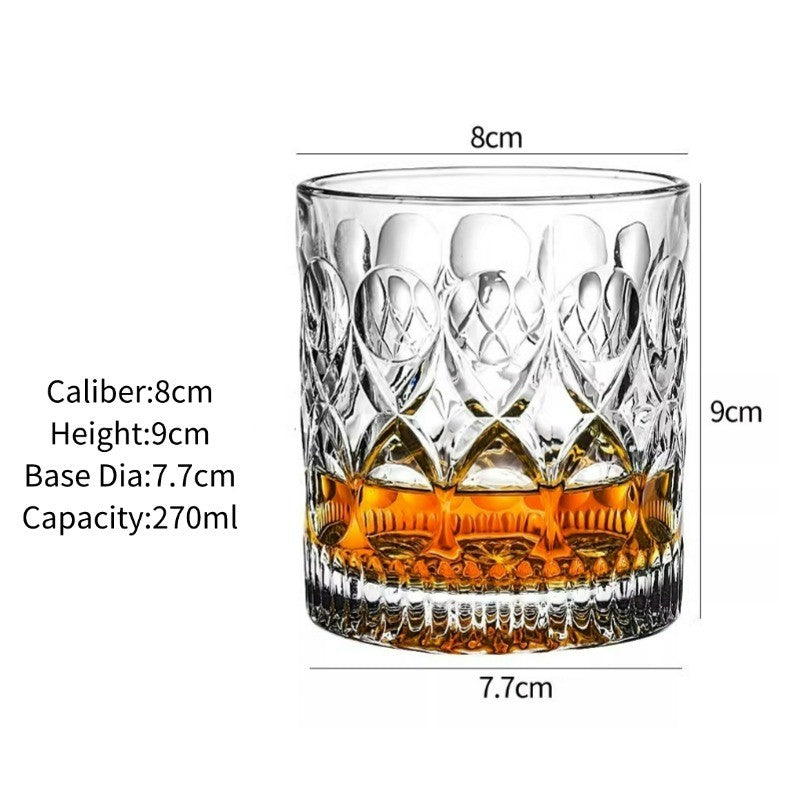 Copos de Uísque,Copo de Uísque Gravado,Copos de Uísque Old Fashioned,Copos de Scotch Clássicos,Presente Perfeito para Amantes de Scotch