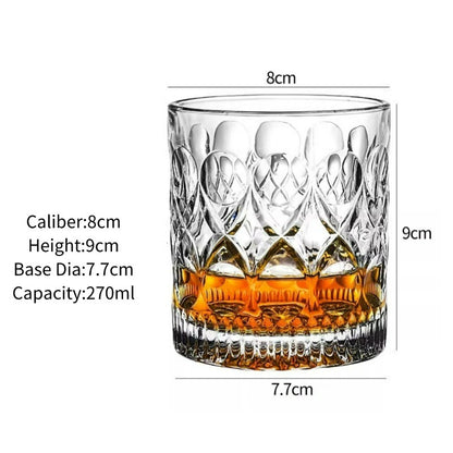 Copos de Uísque,Copo de Uísque Gravado,Copos de Uísque Old Fashioned,Copos de Scotch Clássicos,Presente Perfeito para Amantes de Scotch