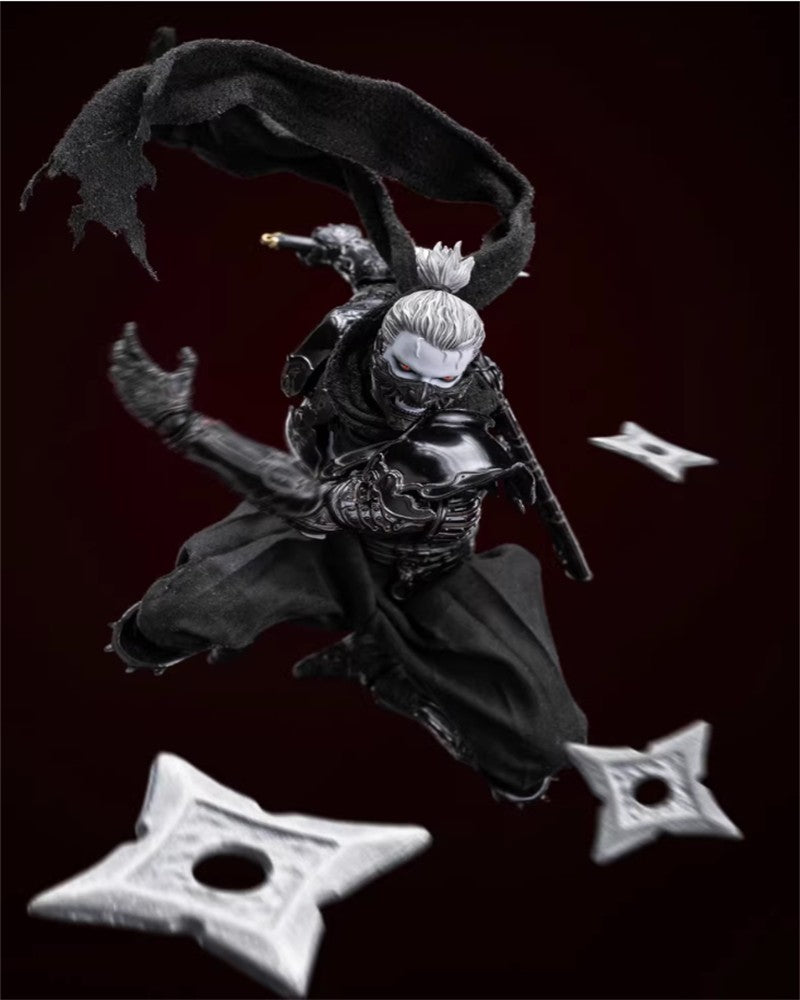YYDS 1/12 Soldado de Brinquedo Ninja Samurai Máscara Acessórios de Modelo Adequado para Boneco de Ação de 6'' Em Estoque