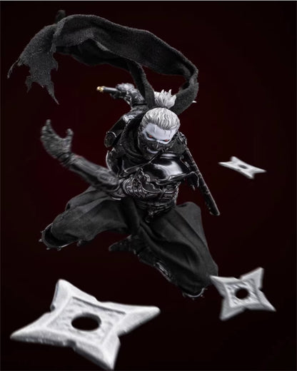 YYDS 1/12 Soldado de Brinquedo Ninja Samurai Máscara Acessórios de Modelo Adequado para Boneco de Ação de 6'' Em Estoque