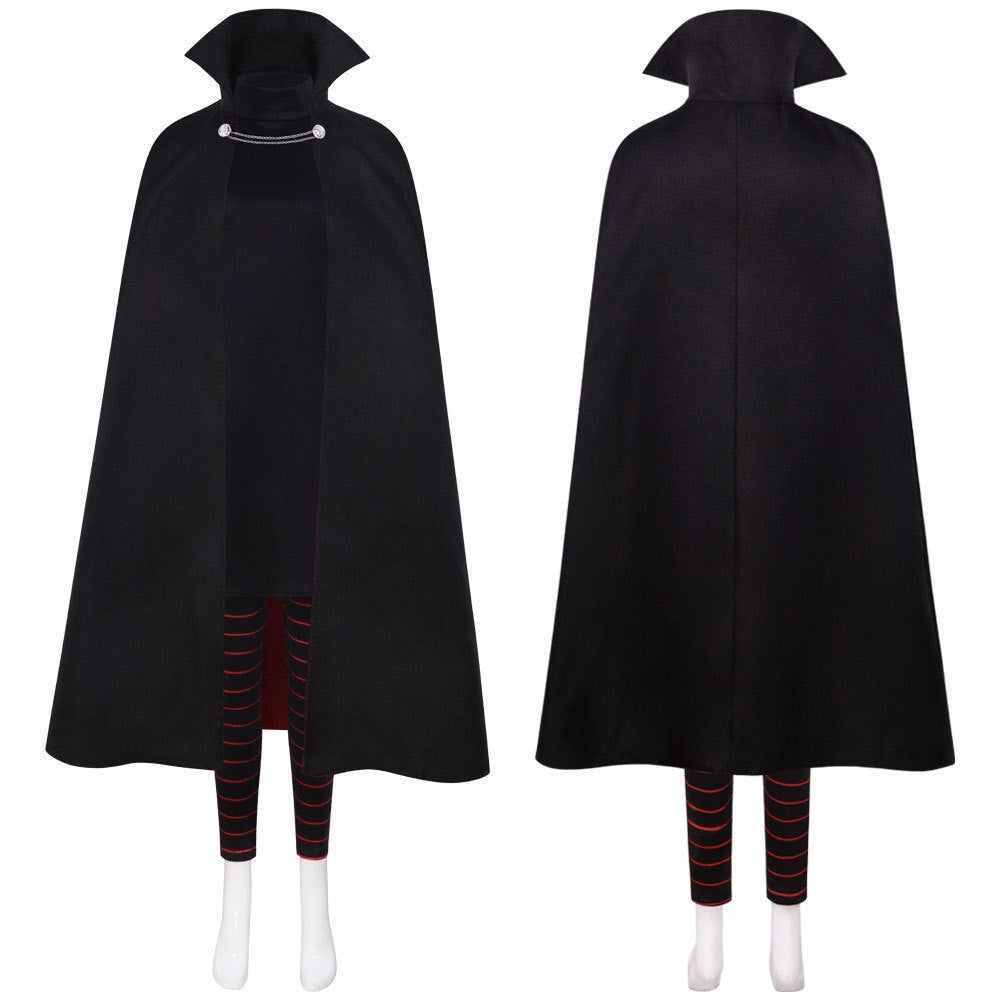 Mavis Dracula Cosplay Costumes Mask Wig Hotel Transylvania Role Play Halloween Carnival Party Outfit For Children Women Girls