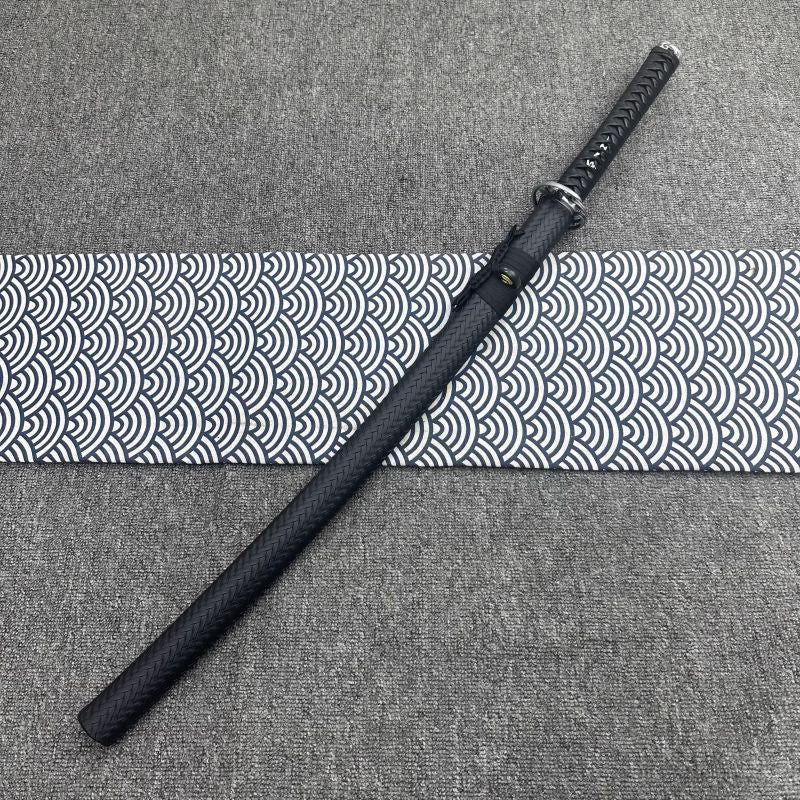 Quality Rosewood Blade Japanese Samurai Katana Sword Wooden Saya Fit Exercise Training Cosplay Props Unsharp