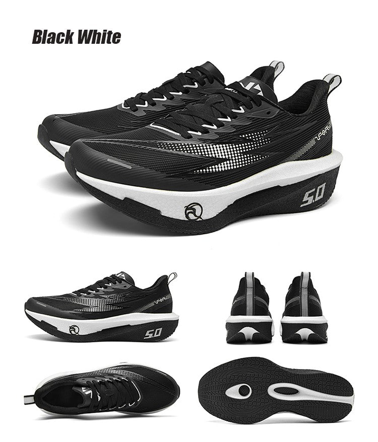 5.0 MIX Carbon Plate Running Shoes for Men and Women Racing Marathon Stable Rebound Shock-absorbing Training Sneakers