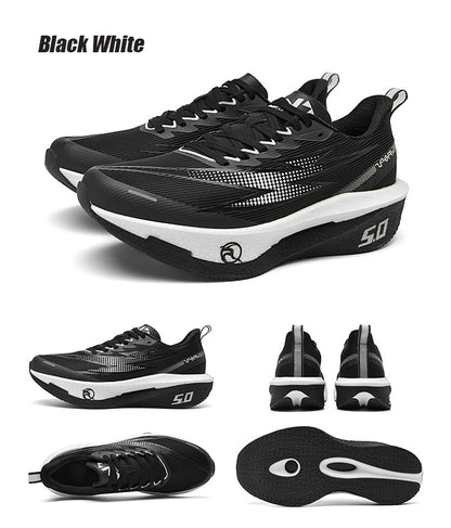 5.0 MIX Carbon Plate Running Shoes for Men and Women Racing Marathon Stable Rebound Shock-absorbing Training Sneakers