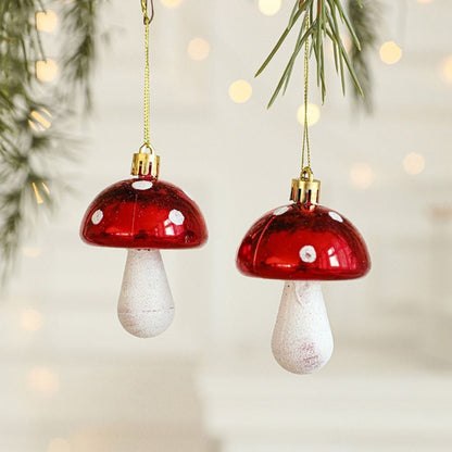 2PCS Red&white Christmas Hanging Decoration Plastic Santa Clause Xmas Ornament Ball Festival Camera Owl Xmas Baubles