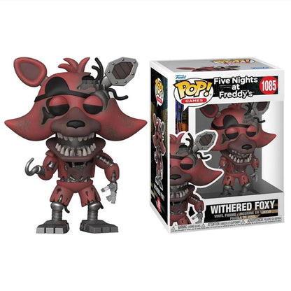 Funko Pop Five Nights At Freddy's Boneco de Ação Bonnie Modelo Chica Enfeites Foxy Boneca Freddy Mangle Brinquedo de Coleção Presente
