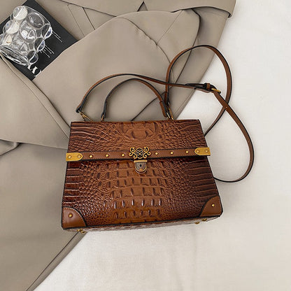 Luxury Purple Handbag Classic Women Bag 2025 New Designer Shoulder Bag High Quality Solid Pu Leather Crossbody Small Square Bag