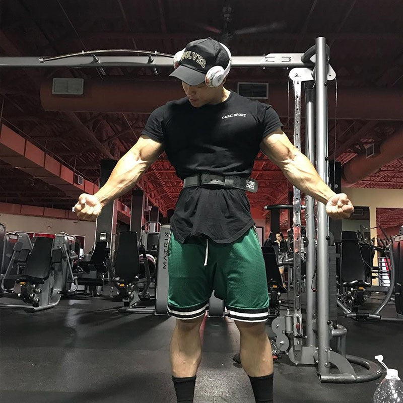 Men's Sports Shorts Basketball Mesh Quick Dry Gym Shorts for Summer Fitness Joggers Casual Breathable Short Pants Scanties Male