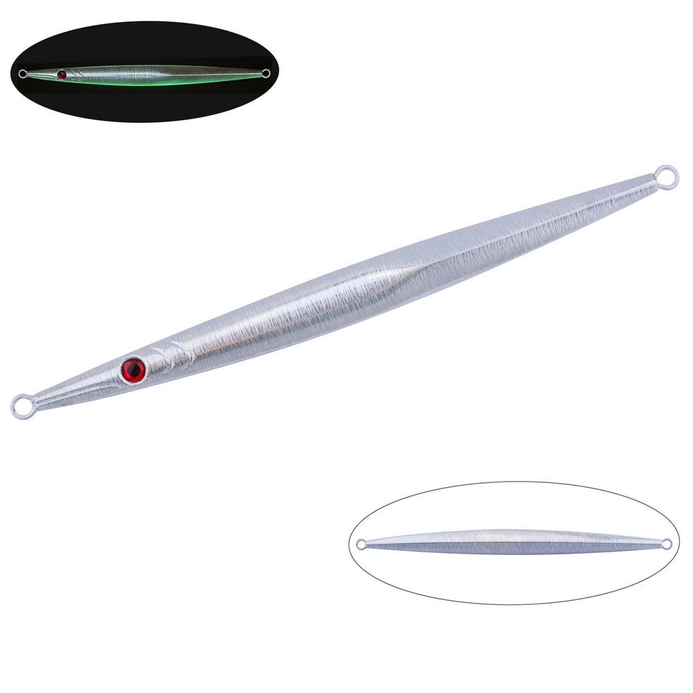 1PC NOVA Isca de Pesca Oceânica JIG de Afundamento Rápido 60g-300g Colher de JIGGING de Metal para Pesca em Alto Mar Isca Artificial Isca Pesada Atum