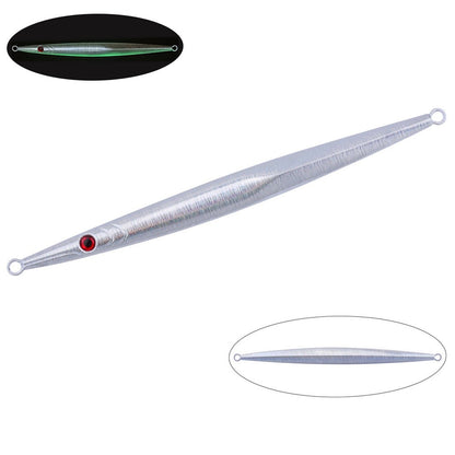1PC NOVA Isca de Pesca Oceânica JIG de Afundamento Rápido 60g-300g Colher de JIGGING de Metal para Pesca em Alto Mar Isca Artificial Isca Pesada Atum