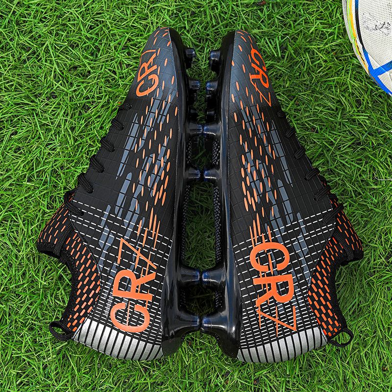 2025 New Men Soccer Shoes Unisex Drop Shipping Football Boots Breathable Sports Cleats Professional Outdoor Ultralight Non-slip