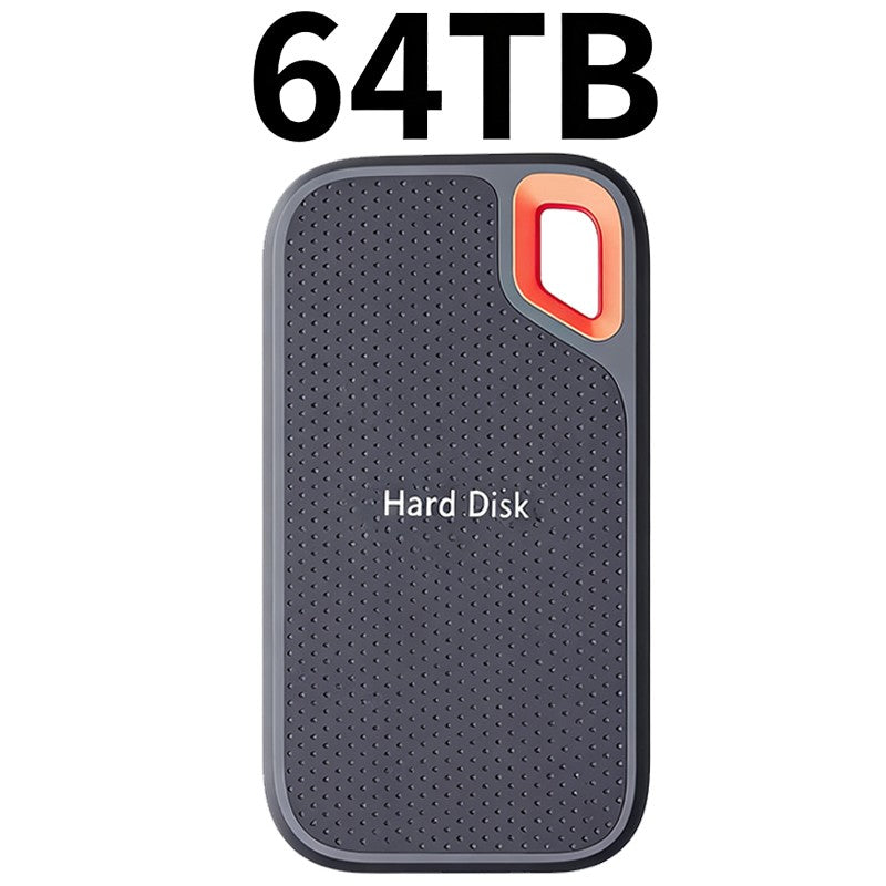?Marca+?SSD Portátil Real 128TB de Alta Velocidade Disco Rígido Externo 1TB Disco Rígido 16TB Dispositivo de Armazenamento USB 3.1 para Laptop/PC/Telefone/Mac