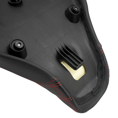 Banco Duplo de Moto para Piloto e Garupa Almofada Dianteira Traseira para Harley Softail Sport Glide FLSB Low Rider FXLR FXLRS 2018 em Diante