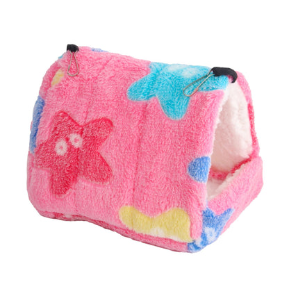 Ninho de Pelúcia para Pássaros, Rede para Papagaios, Decoração de Gaiola, Ninho de Hamster, Acessórios para Pássaros jaulas para pájaros 1 unidade