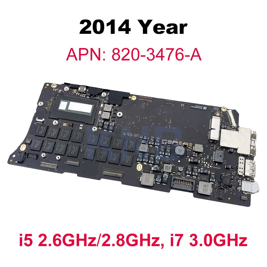 Placa-mãe Original A1502 para MacBook Pro Retina 13" Placa Lógica 820-3536-A 820-3476-A 820-4924-A 8G 16G Anos 2013 2014 2015