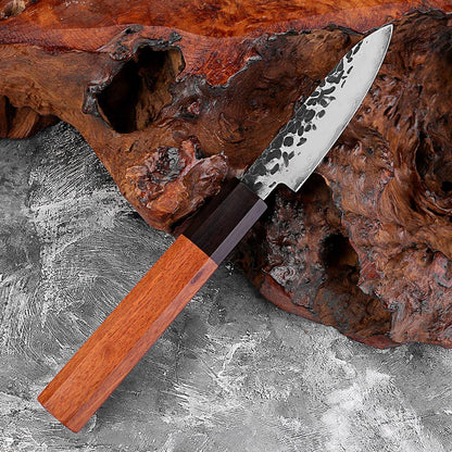 1-7 PCS Knife Set,Professional 3-Layer Composite Steel Kitchen Knives Set,Ultra Sharp Japanese Chef Knife with Octagonal Handle