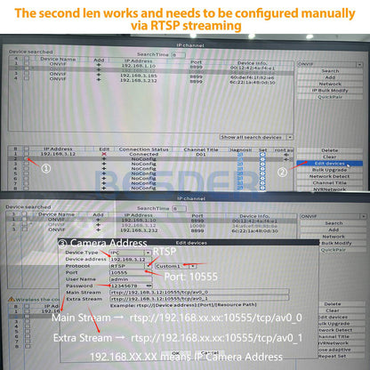 BESDER 15MP Wifi Camera Outdoor Dual Screen 10X Digital Zoom CCTV Video Surveillance Cam PTZ 8MP Security IP Camera O-Kam Pro