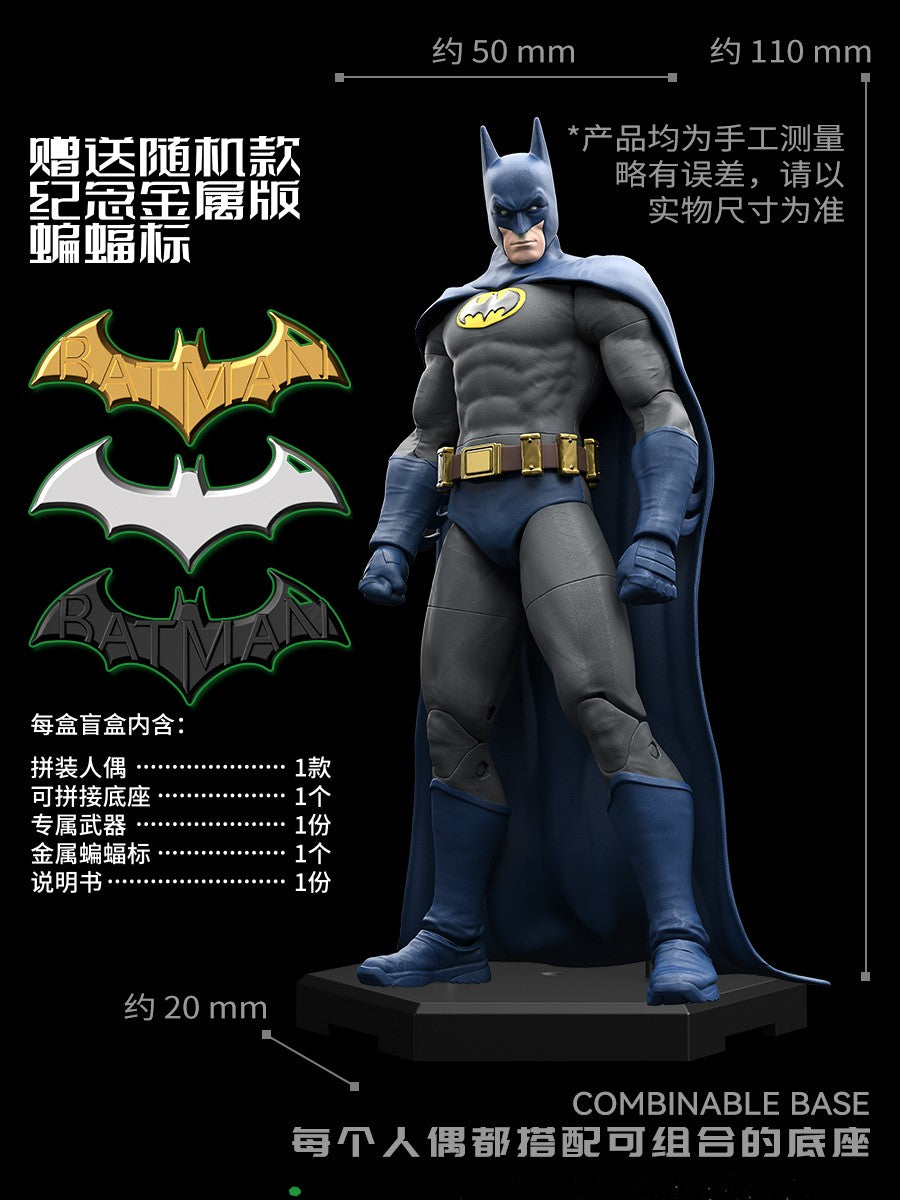 Original Batman Arkham Knight JOKER V8.04 1970 DARK KINGHT Deathstroke Red Hood  Blocks Bricks Action Figure Model Doll Toys