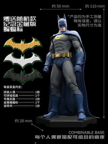 Original Batman Arkham Knight JOKER V8.04 1970 DARK KINGHT Deathstroke Red Hood  Blocks Bricks Action Figure Model Doll Toys