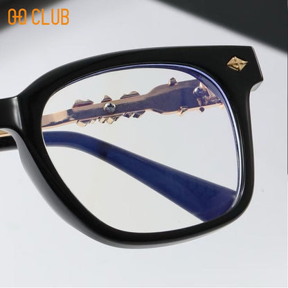 O-Q CLUB Reading Glasses for Men Optical Lenses With Medical Recipe Womens Sunglasses Women Women's Eyeglass Frame Shades Female