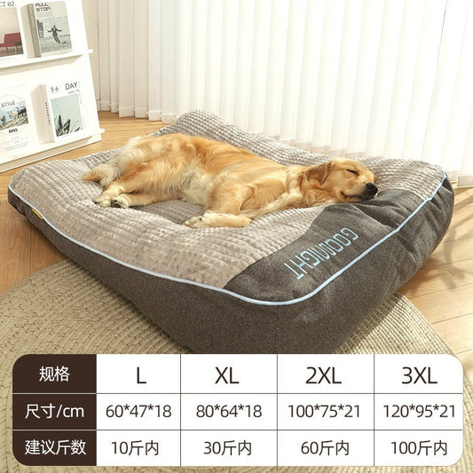 Cama Para Cães E Gatos No Inverno Tapete Grande Para Cães Ninho Quente Para Animais De Estimação Canil Para Filhotes De Porte Pequeno Médio E Grande Colchão Para Dormir Tamanho Grande