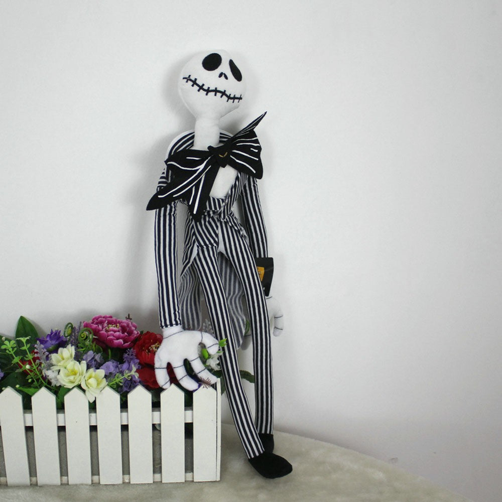 O Pesadelo Antes do Natal Jack Skellington Acessórios Brinquedos Decoração de Festa Bonecos Colecionáveis Enfeite de Moda Quente Presente