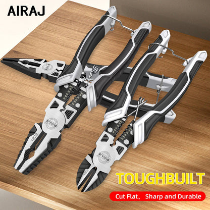 AIRAJ Alicate diagonal multifuncional de 8 polegadas, alicate de bico fino de 9 polegadas, ferramentas de hardware, alicate de corte, 3 peças, alicate de eletricista