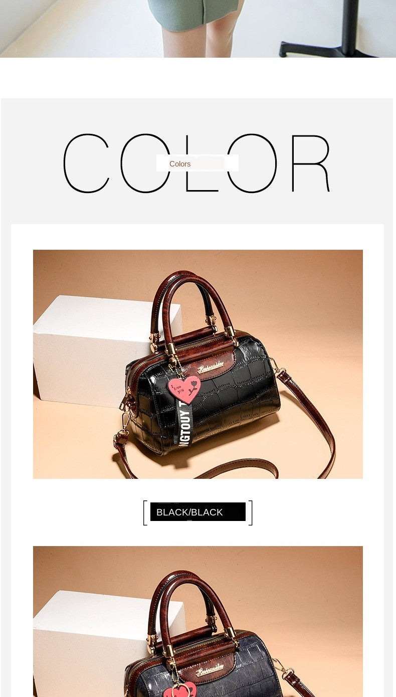 Luxury Design Handbags Shoulder Bags Top Quality PU Leather Women Handbag Classic Crocodile Tote Bag Female Messenger Bag Bolso