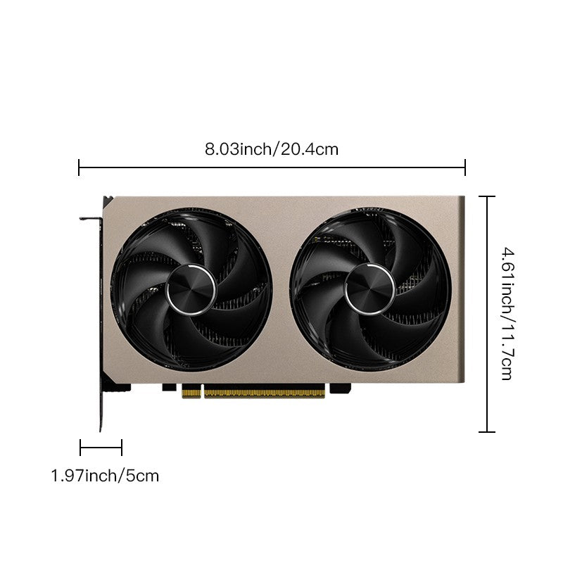 MSI RTX5060Ti 16G INSPIRE 2X OC Gaming Graphics Card 5060ti rtx 5060 ti 256-bit GDDR7 Desktop placa de video Video Card