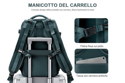 Easyjet Cabin Bag 45x36x20 Backpack, 40x20x25 Ryanair Carry-Ons, Women/Men Aeroplane Travel Backpack, Cabin Size Laptop Backpack