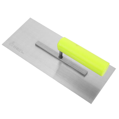Colher de Pedreiro de Aço Inoxidável de Alta Qualidade, Desempenadeira para Cimento e Concreto, Durável, Resistente à Ferrugem, Ferramenta de Construção Prática