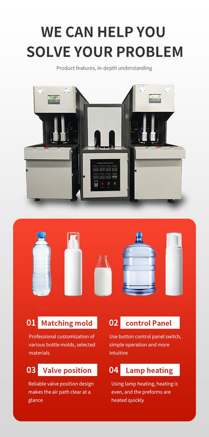 Water bottle 19 liter making machine popular widely used 5 gallon pet bottle blowing machine Blow Molding Machine