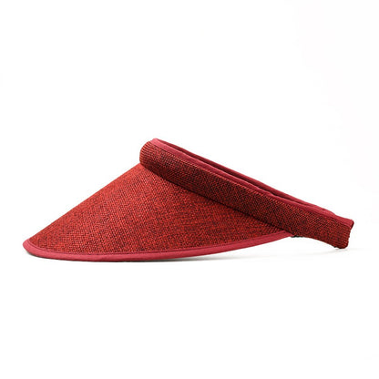 Fashion Summer Empty Top Sun Hat Women's Casual Adjustable Sun Visor Caps Girls Boy Outdoor Sea Beach Trip Cap Casquette