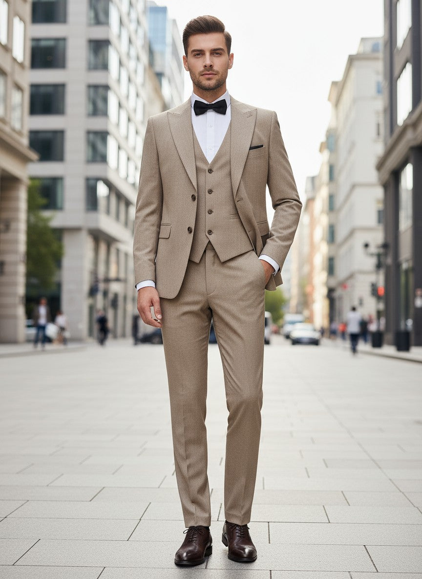 ST Cassy new 2 buttons on suit modern design mens office wear blazer coustime homme luxe Bead edge craftsmanship