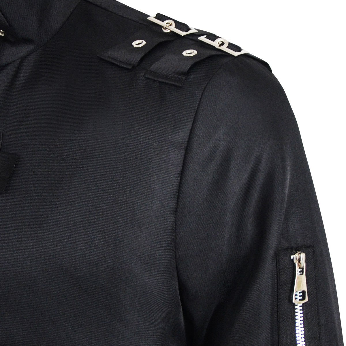 Michael Jackson cosplay Costume BAD MJ Punk Jacket Black Slim BAD Jacket Costume Clothing for Man Adore Stars Impersonator