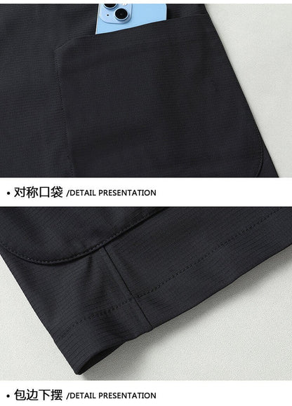 2025 Summer Ice Silk Thin Sunscreen Suit Jackets for Men Classic Business Casual Blazers Wedding Social Dress Coat Men Clothing