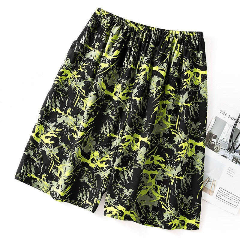 Summer Men Fashion Shorts Clothing Boys Kids Casual Hawaii Vacation Shorts Male Stylish Beach Shorts Big Boys Sleepwear Shorts