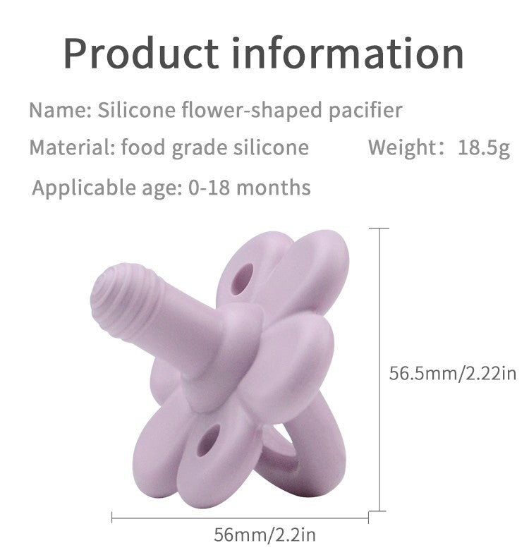 TYRY.HU Baby Newborn Soft Food Silicone Nipple Infant Safe Circle Type Nipples Toddler Pacifier Kids Teether Toy For Boy Girls