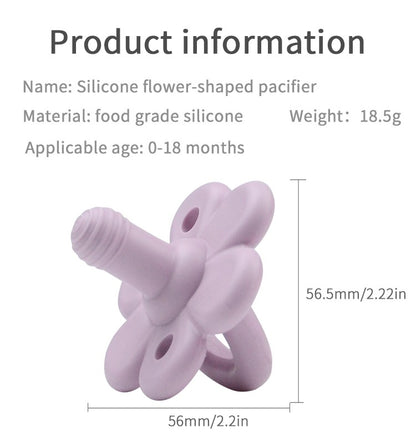 TYRY.HU Baby Newborn Soft Food Silicone Nipple Infant Safe Circle Type Nipples Toddler Pacifier Kids Teether Toy For Boy Girls